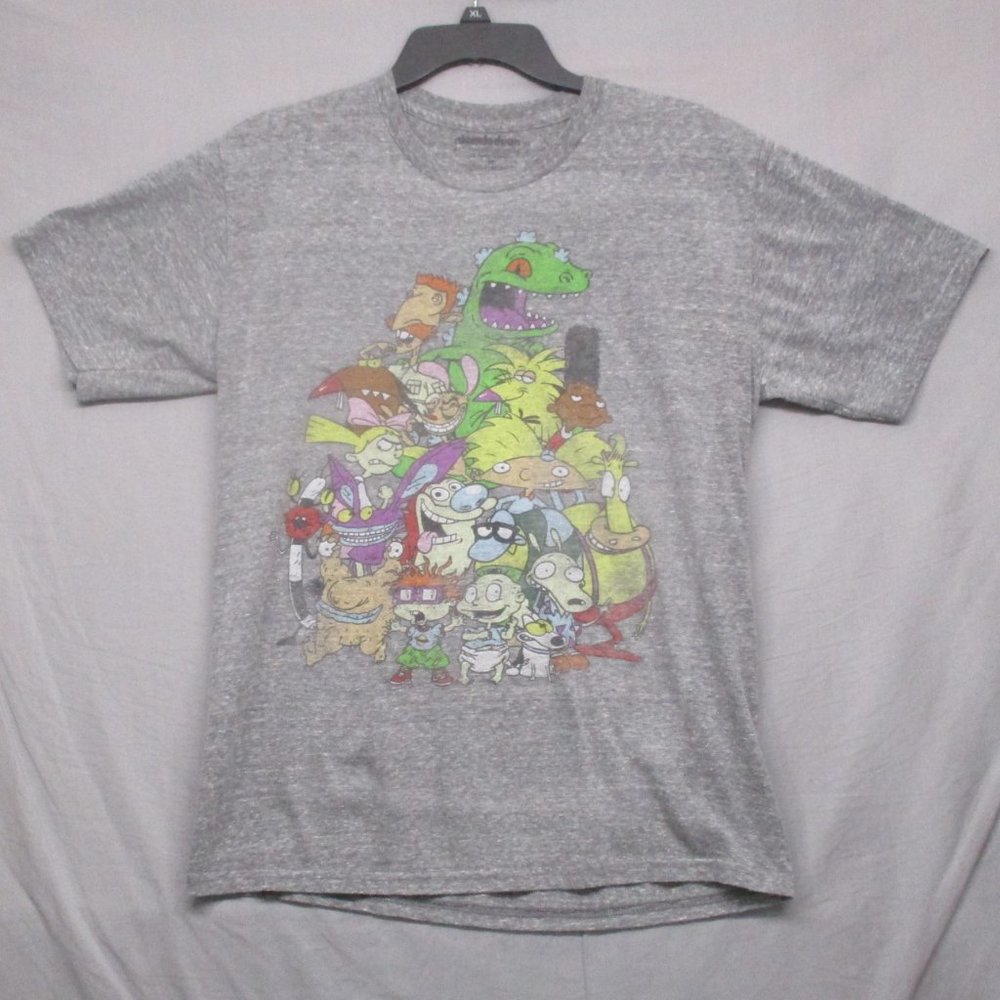 Nickelodeon‎ 90's Cartoon Characters Gray Men Size | M